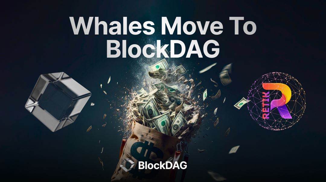 Whales Swarm to BlockDAG, Presale Collects $32.8M as It Launches Batch 15, Leaving Retik Finance’s LBank Listing in the Dust