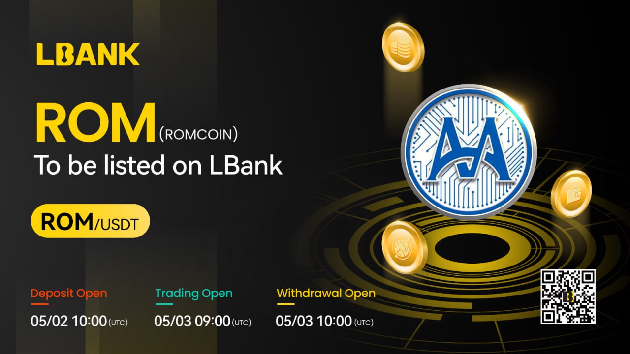 ROMCOIN Successfully Listed on LBank as of May 3rd