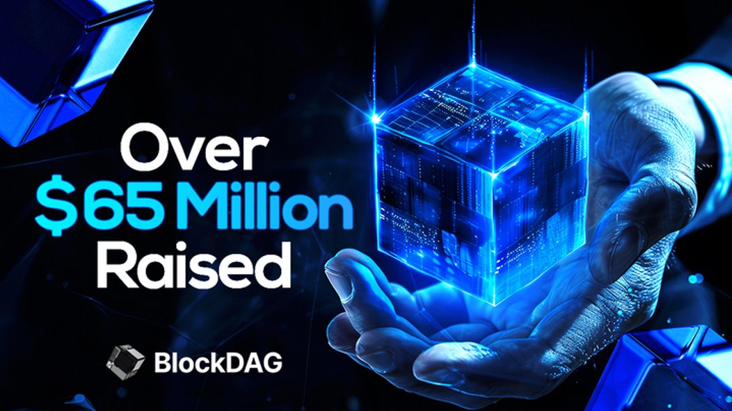 $67.7M BlockDAG Presale Triumphs as Bitcoin Prices Dip & RENDER Outlook